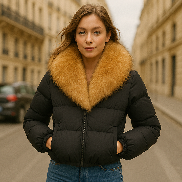 Dalvyn | Fox Fur Down Jacket