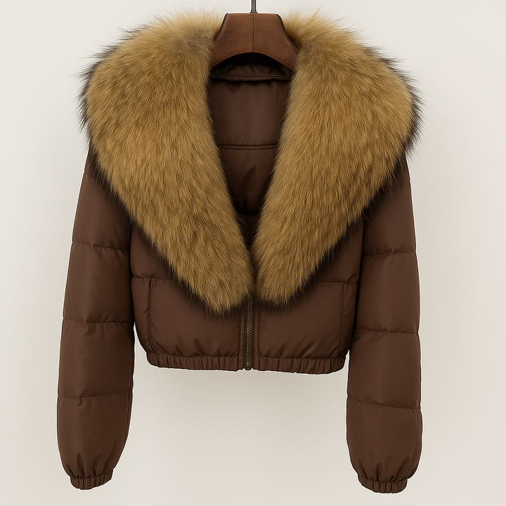 Dalvyn | Fox Fur Down Jacket