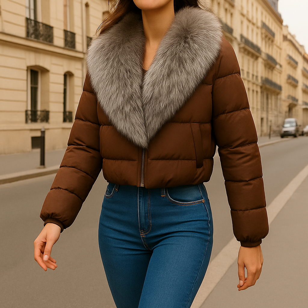Dalvyn | Fox Fur Down Jacket