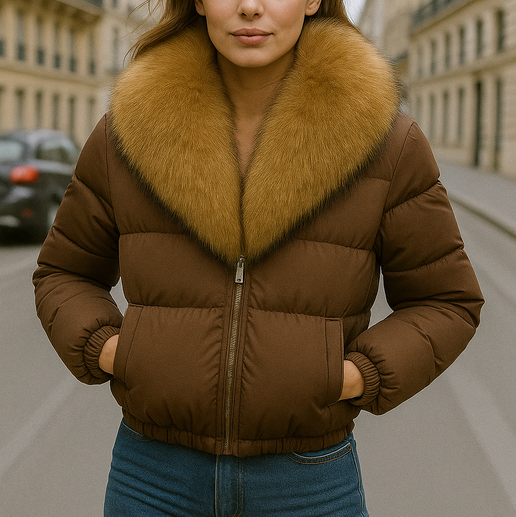 Dalvyn | Fox Fur Down Jacket