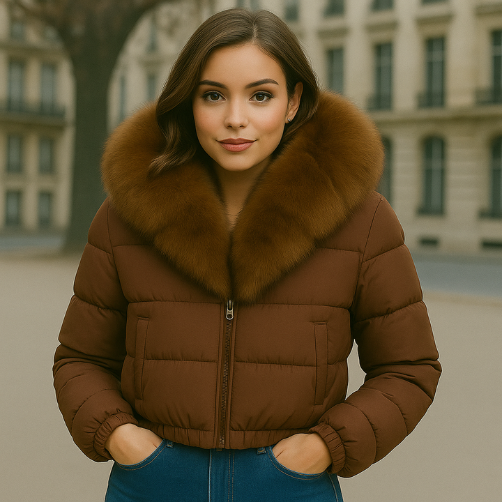 Dalvyn | Fox Fur Down Jacket