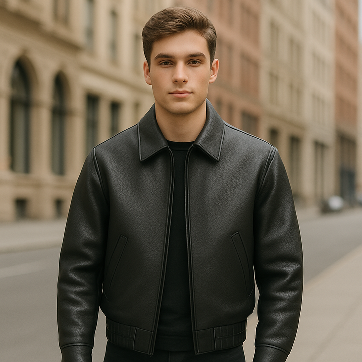 Dalvyn | PU Leather Biker Jacket