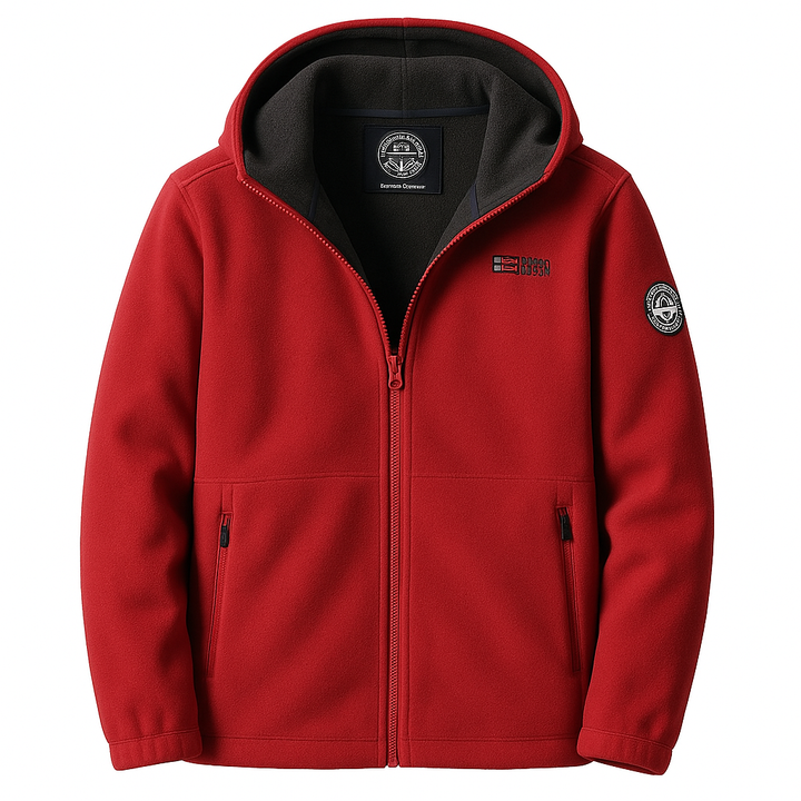 Dalvyn | Embroidered Wool Fleece Jacket