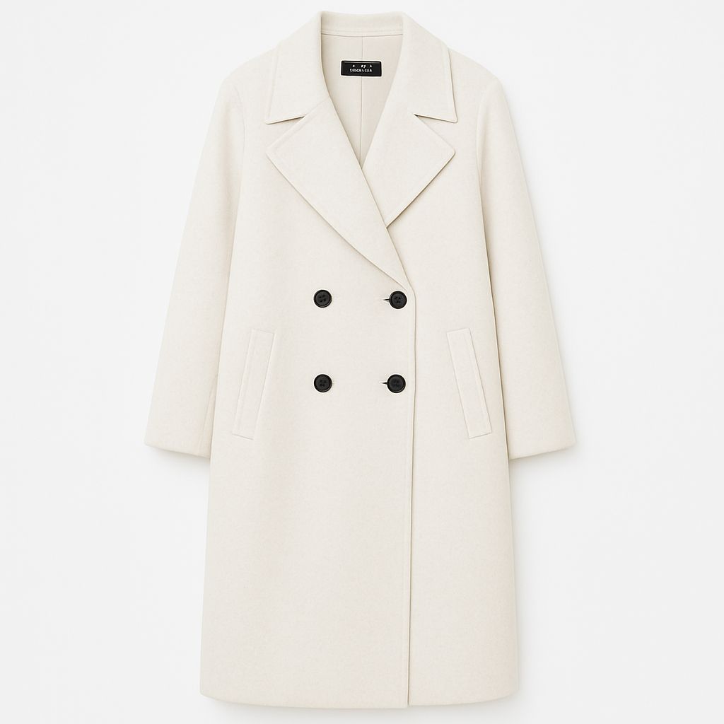 Dalvyn | Double-Breasted Lapel Coat