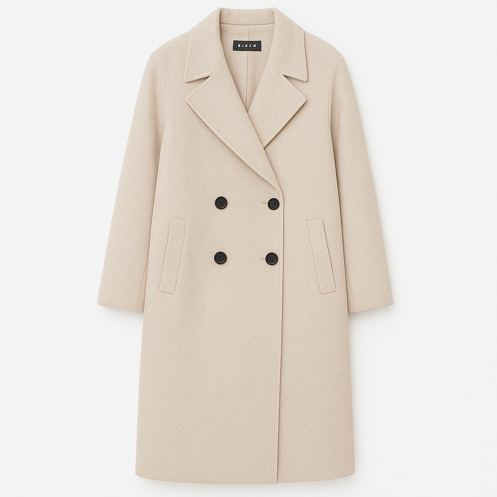 Dalvyn | Double-Breasted Lapel Coat