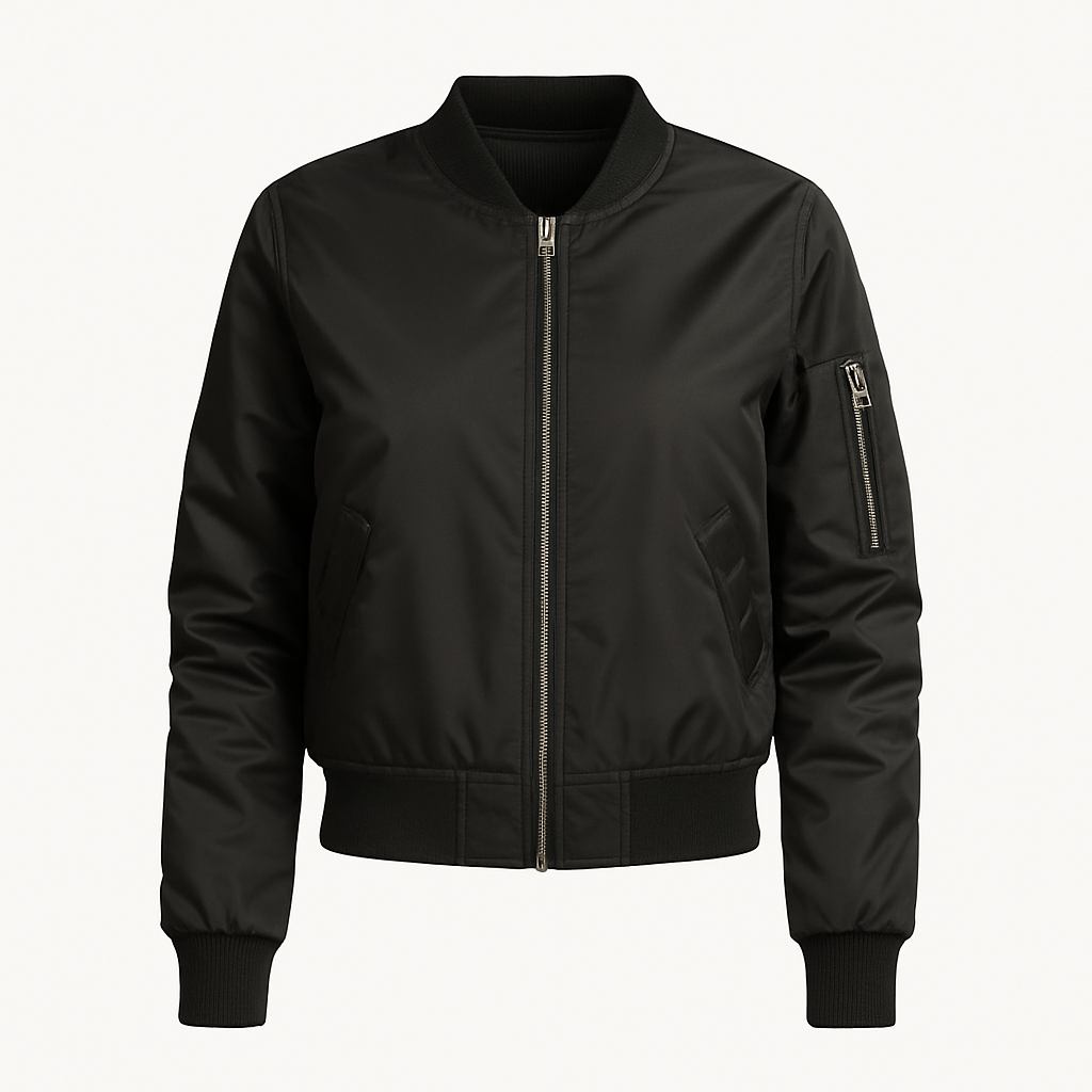 Dalvyn | Neck Bomber Jacket