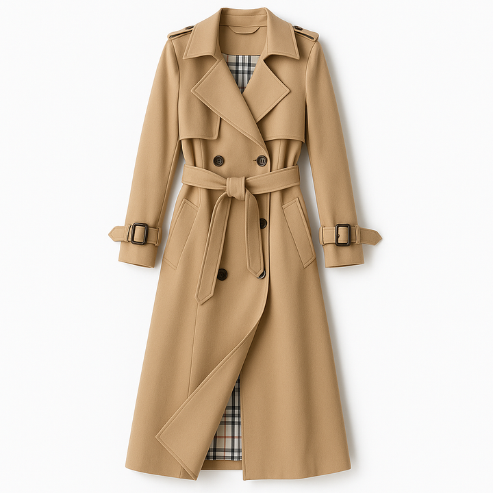 Dalvyn | Flannel Belted Windbreaker