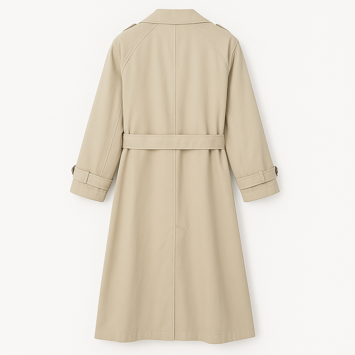 Dalvyn | Belted Double-Breasted Trench