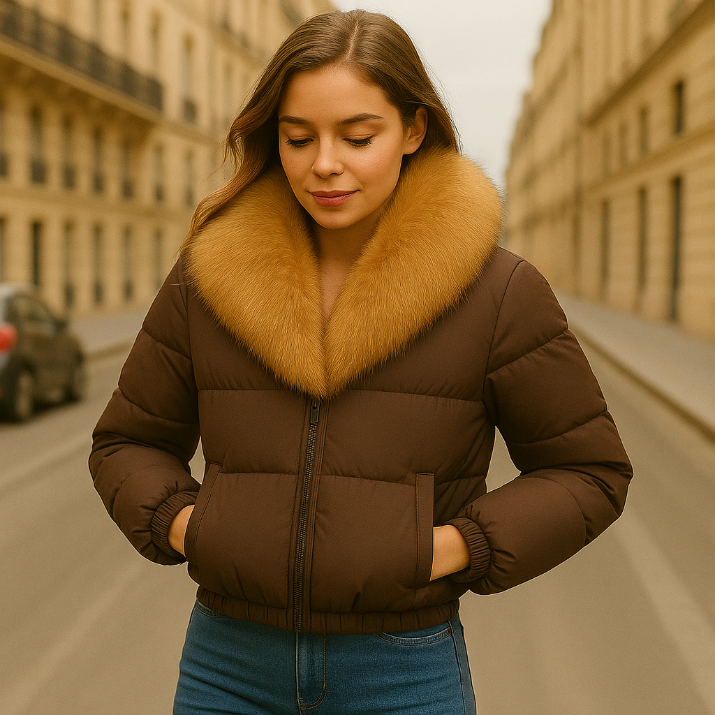 Dalvyn | Fox Fur Down Jacket