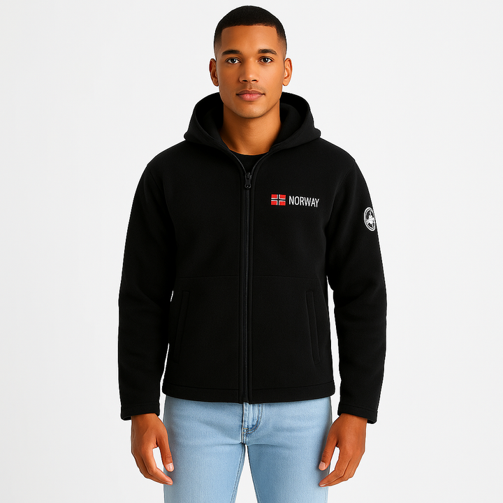 Dalvyn | Embroidered Wool Fleece Jacket