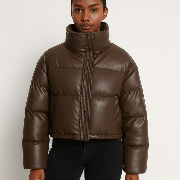 Dalvyn | Mock Neck Padded Coat