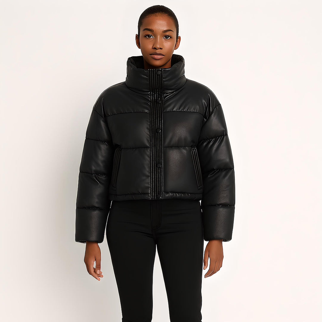 Dalvyn | Mock Neck Padded Coat