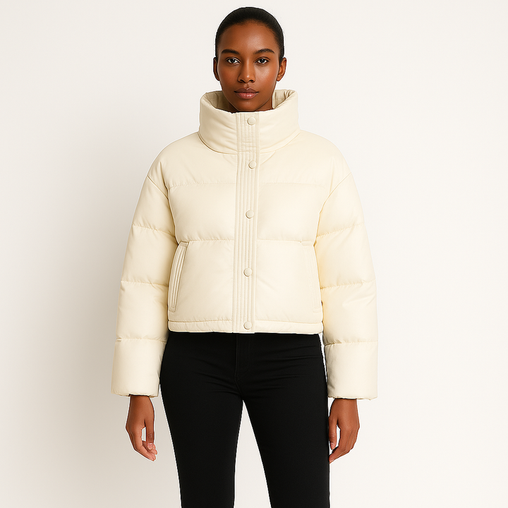 Dalvyn | Mock Neck Padded Coat