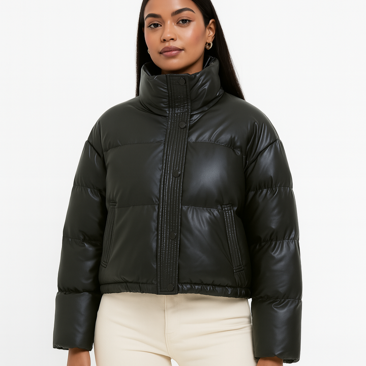 Dalvyn | Mock Neck Padded Coat
