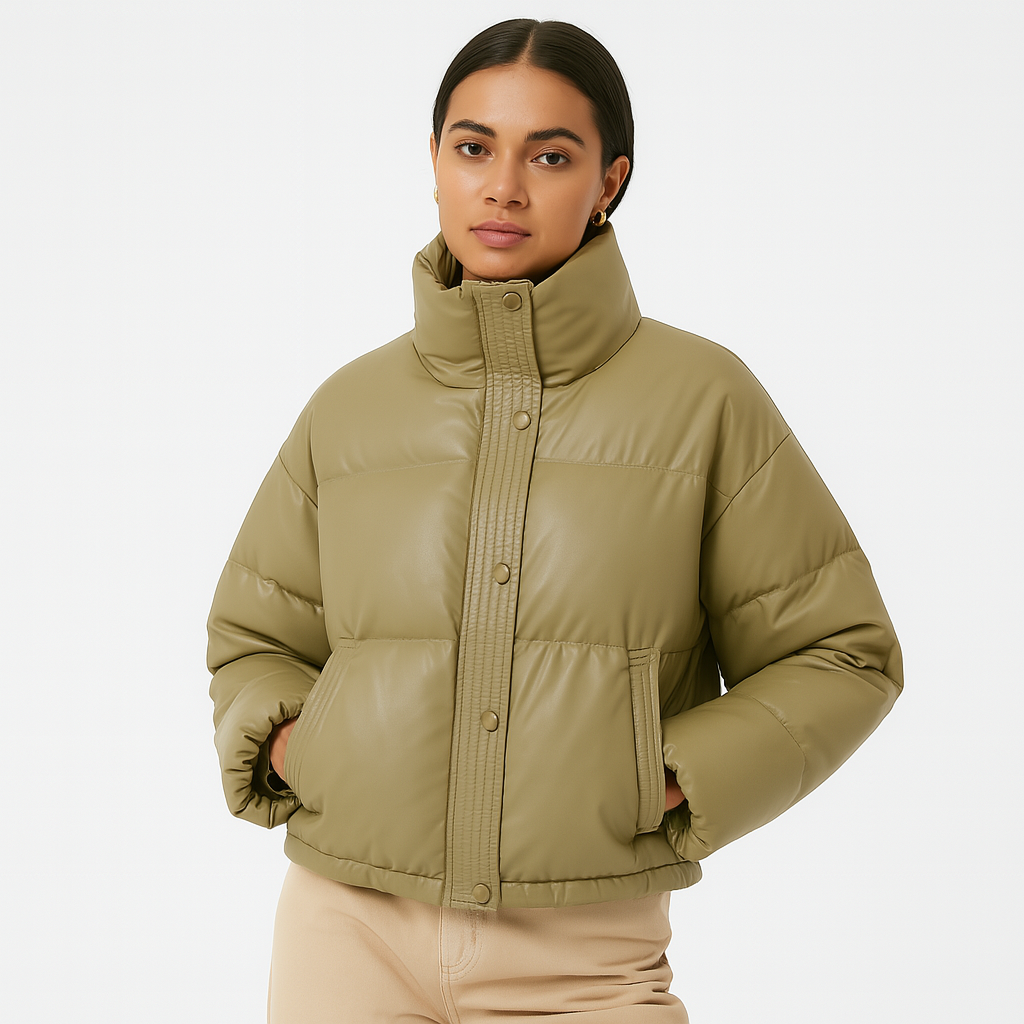 Dalvyn | Mock Neck Padded Coat