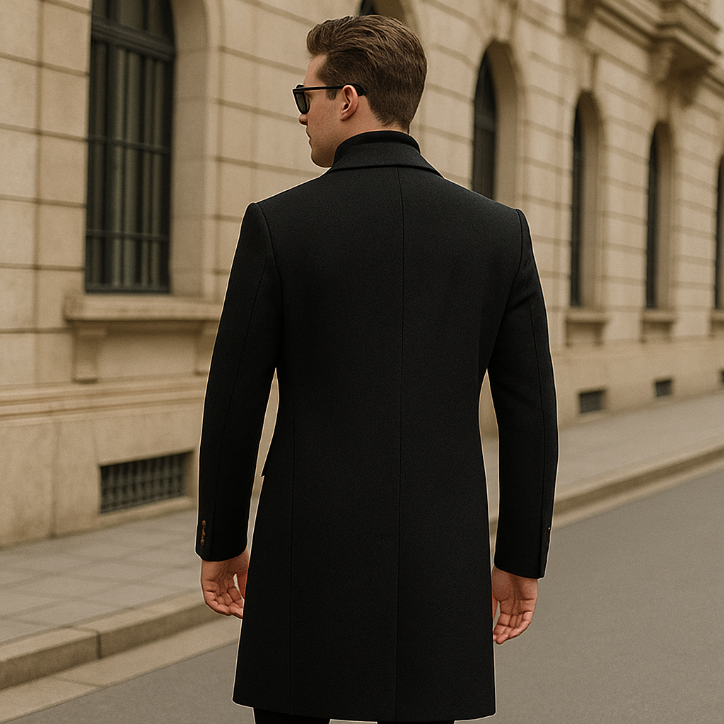 Dalvyn | Men’s Long Wool Overcoat