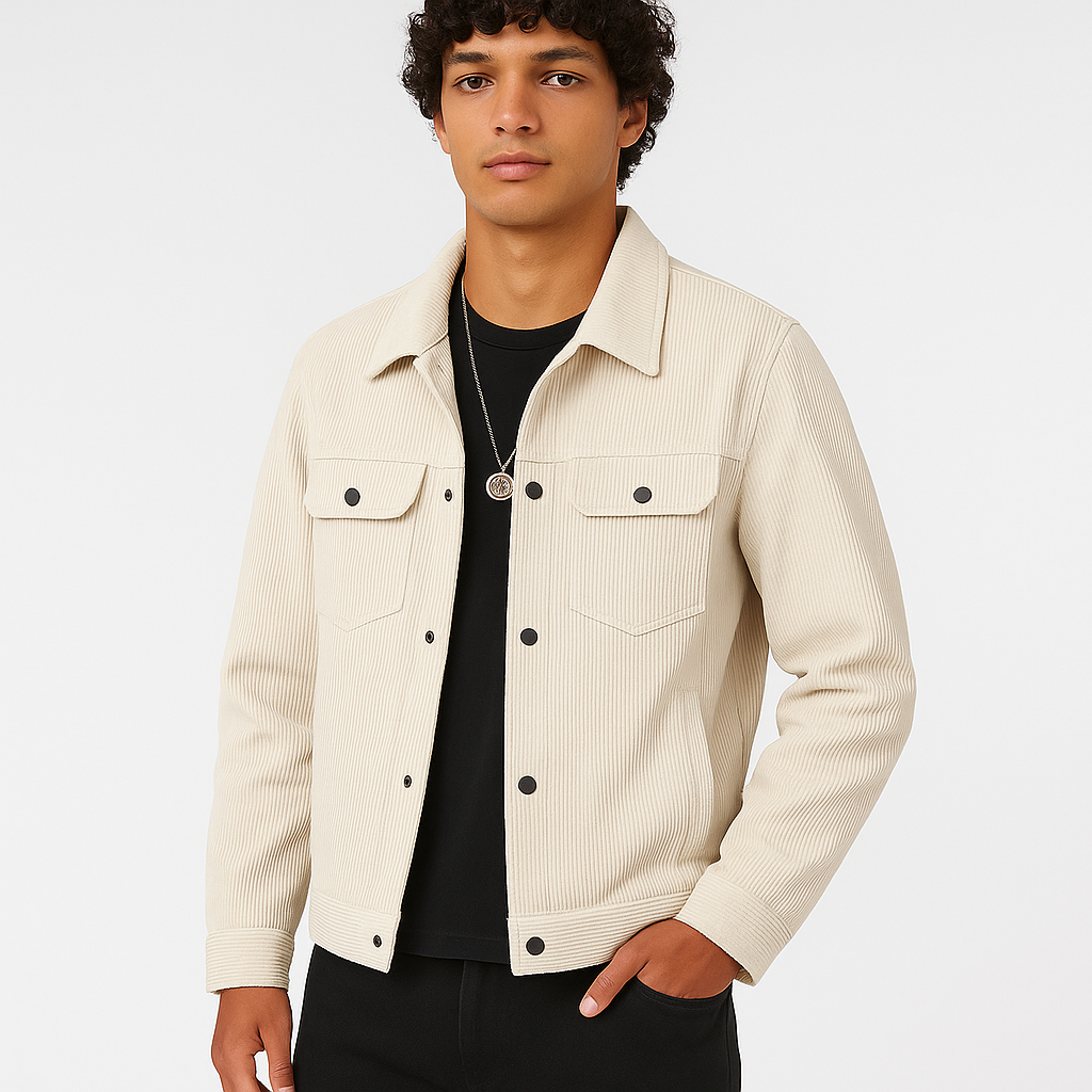 Dalvyn | Men's Corduroy Cargo Jacket