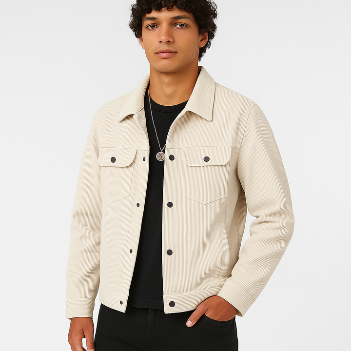 Dalvyn | Men's Corduroy Cargo Jacket