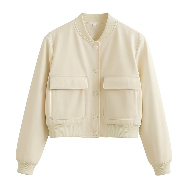 Dalvyn | Cropped Bomber Coat