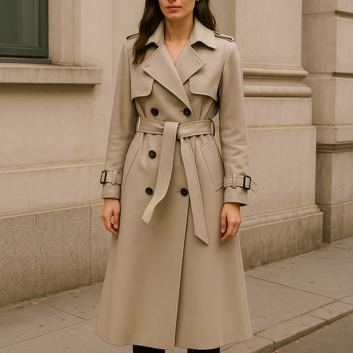 Dalvyn | Flannel Belted Windbreaker