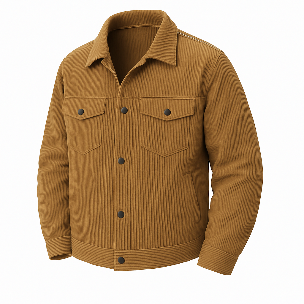 Dalvyn | Men's Corduroy Cargo Jacket