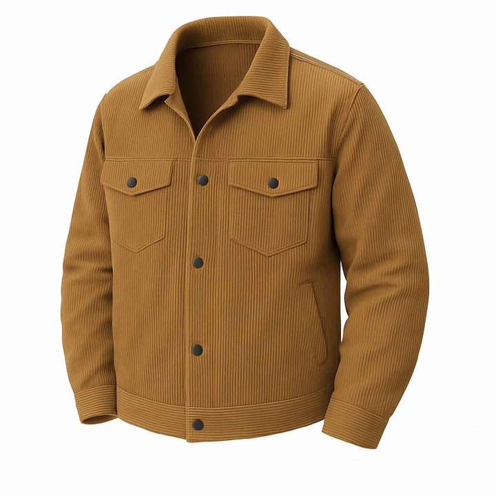 Dalvyn | Men's Corduroy Cargo Jacket