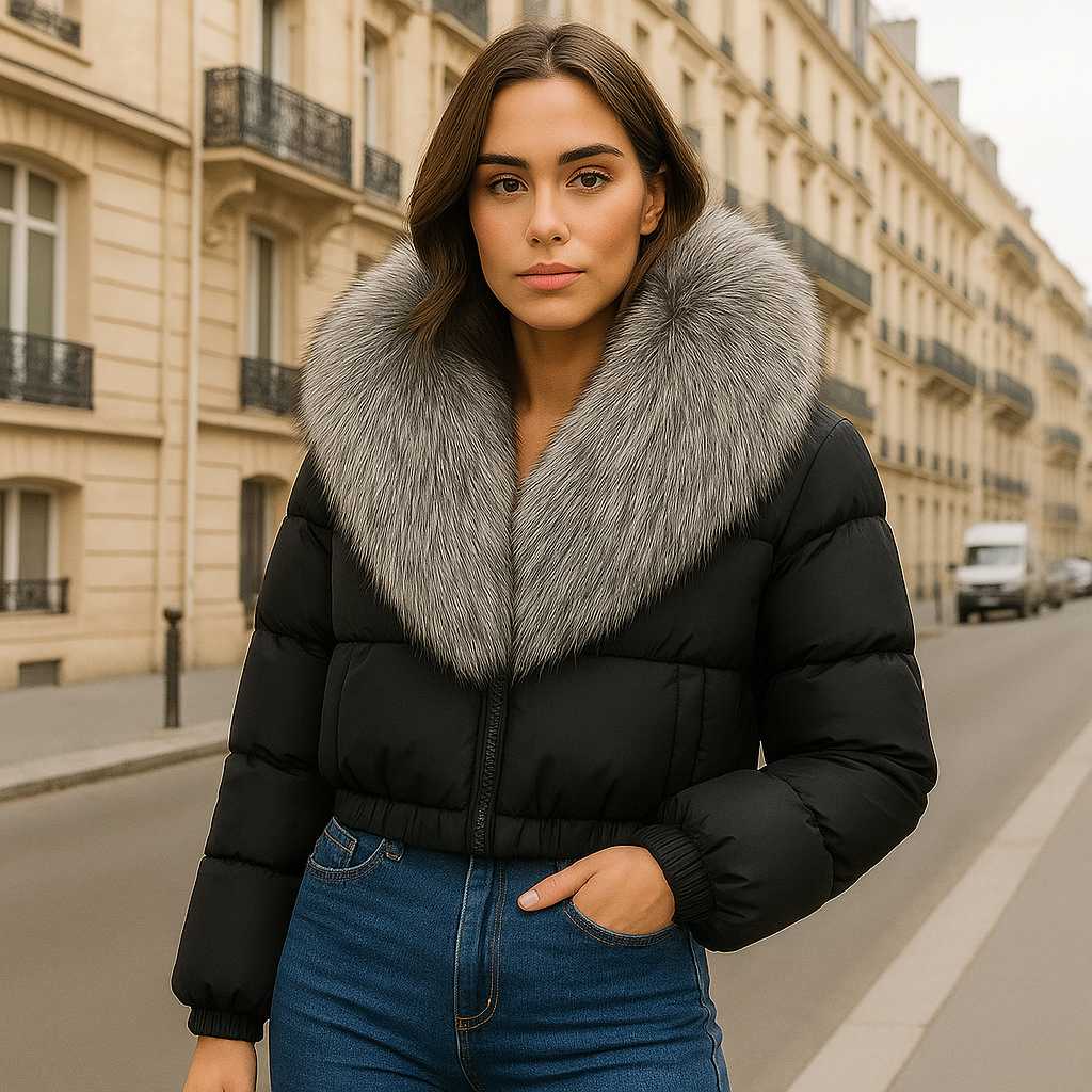 Dalvyn | Fox Fur Down Jacket