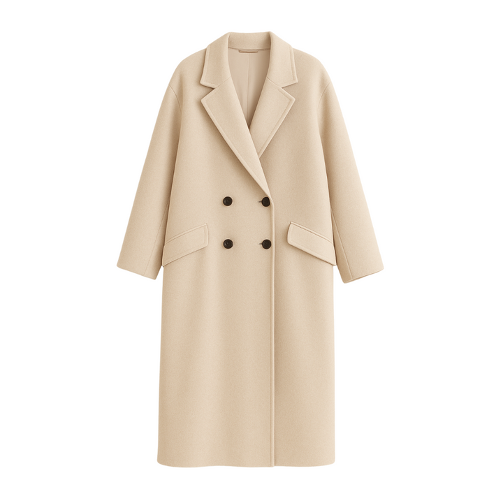 Dalvyn | Double-Breasted Wool Overcoat