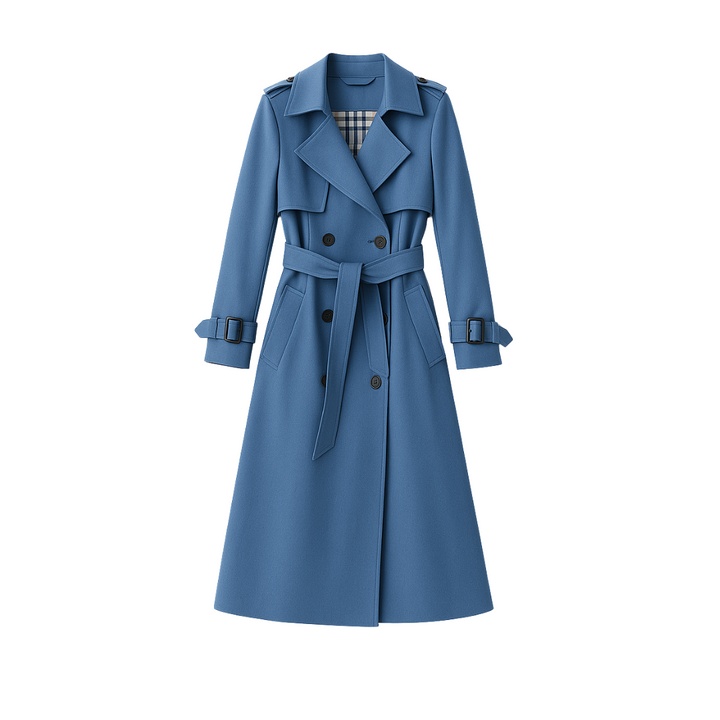 Dalvyn | Flannel Belted Windbreaker