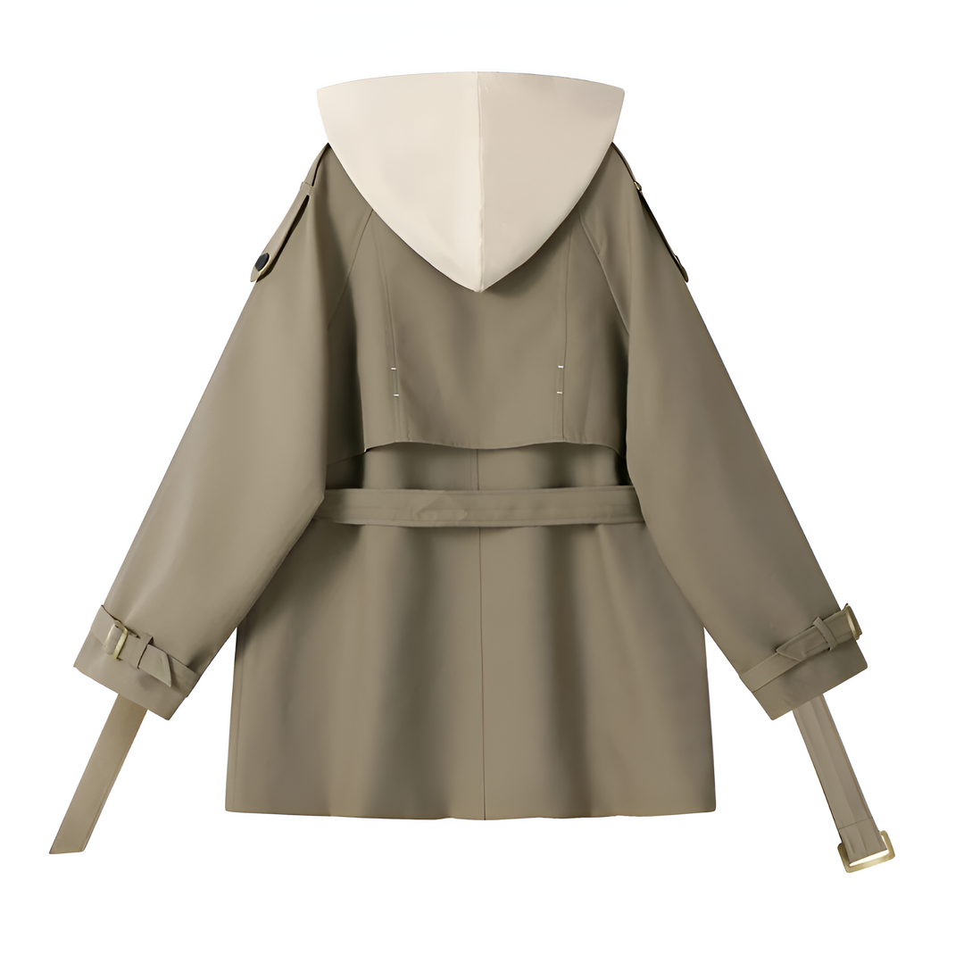Dalvyn | Flowy Belted Trench Coat