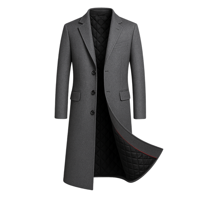 Dalvyn | Men’s Long Wool Overcoat