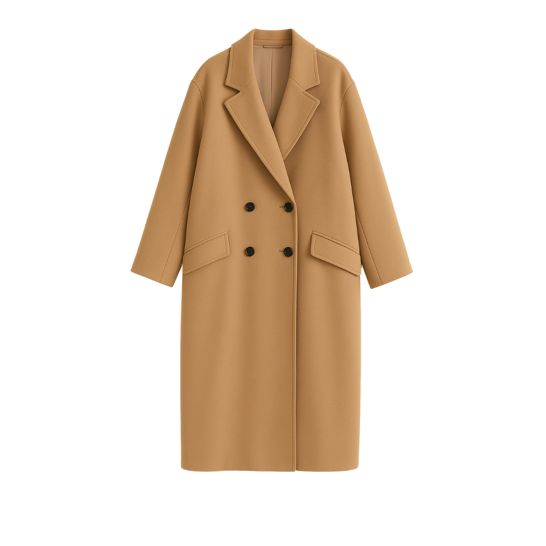 Dalvyn | Double-Breasted Wool Overcoat