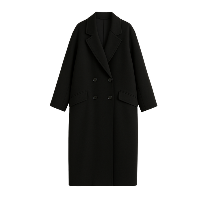 Dalvyn | Double-Breasted Wool Overcoat
