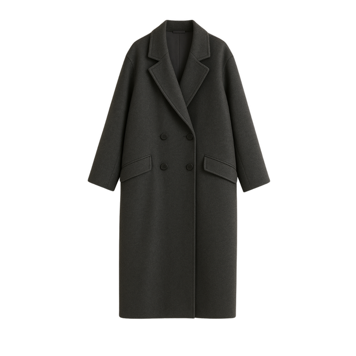 Dalvyn | Double-Breasted Wool Overcoat