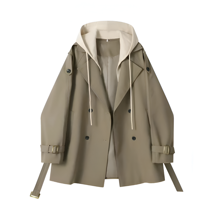 Dalvyn | Flowy Belted Trench Coat