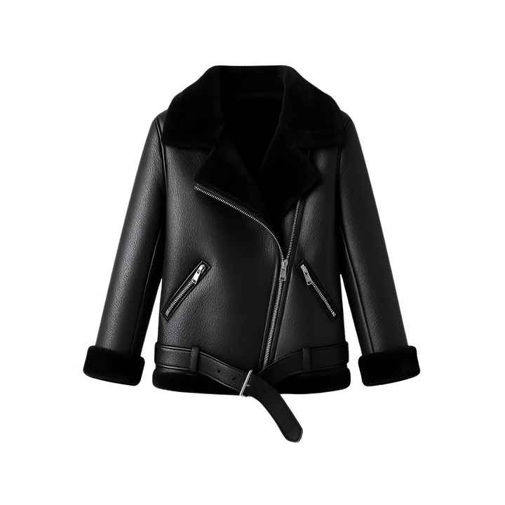Dalvyn | Shearling Biker Jacket