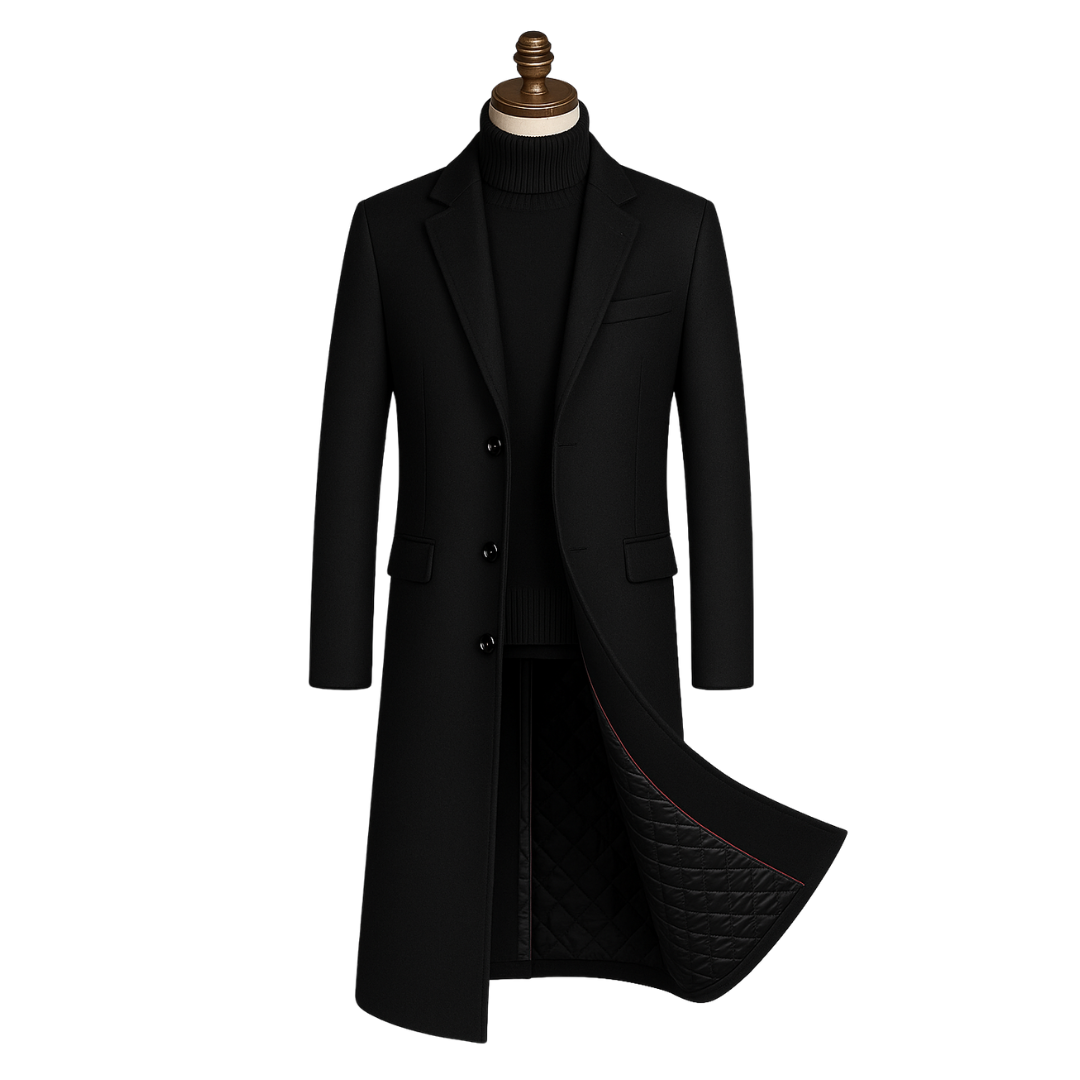 Dalvyn | Men’s Long Wool Overcoat
