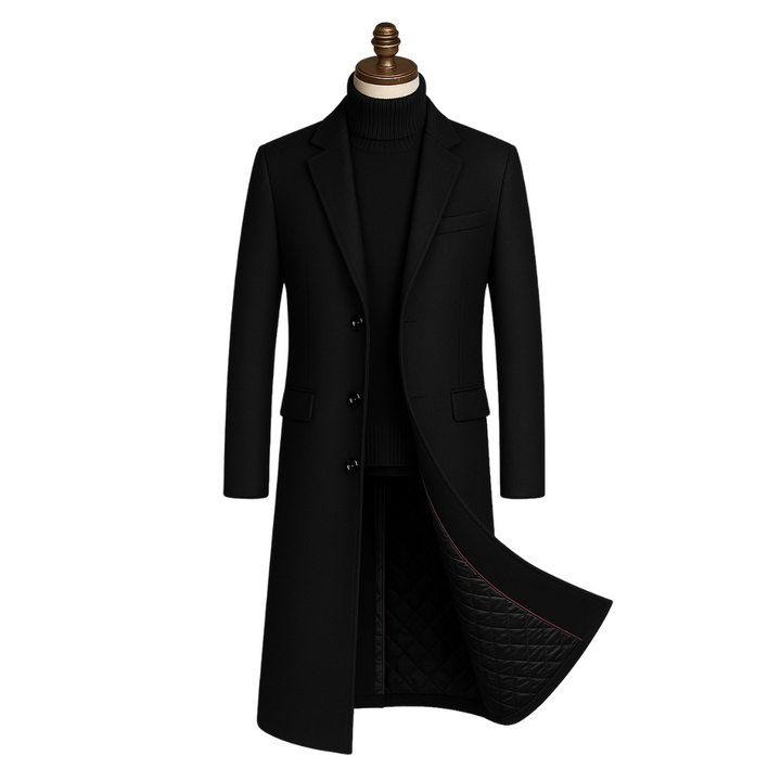 Dalvyn | Men’s Long Wool Overcoat