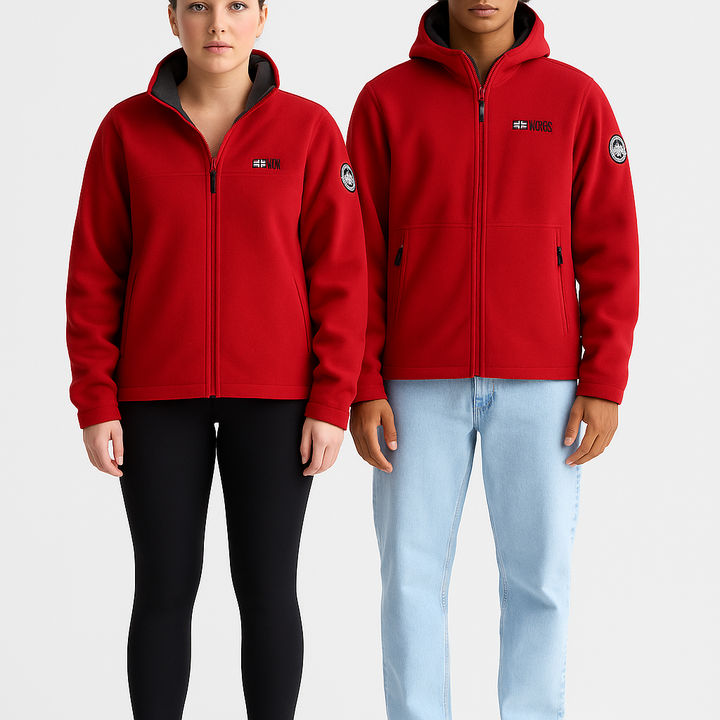 Dalvyn | Embroidered Wool Fleece Jacket