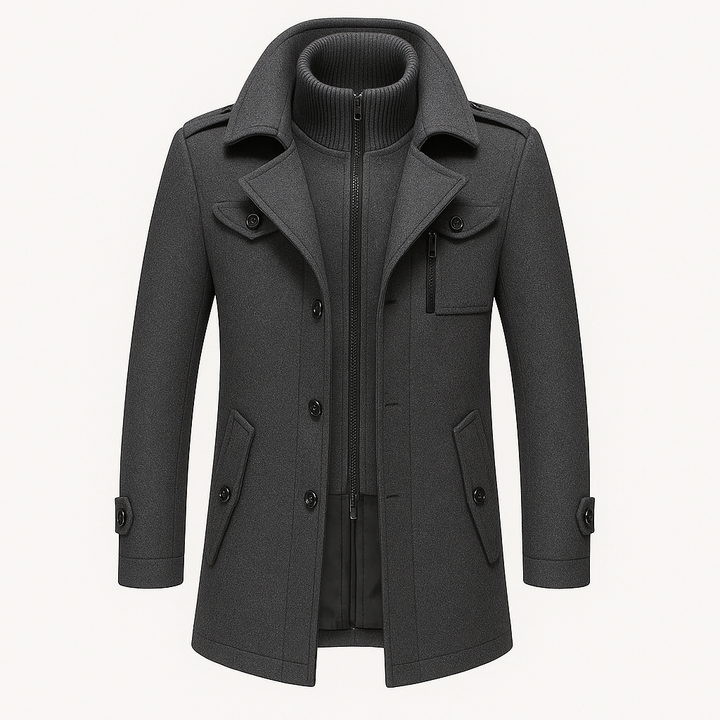 Dalvyn | Men's Wool Trench Coat