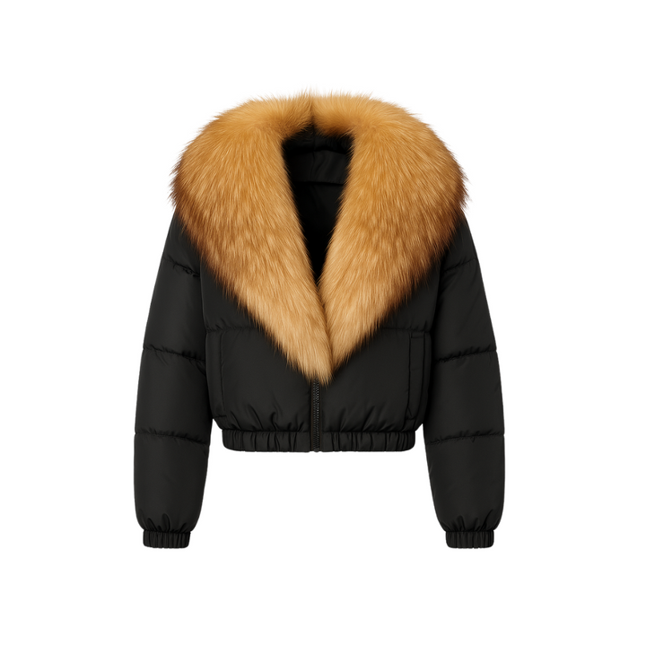 Dalvyn | Fox Fur Down Jacket