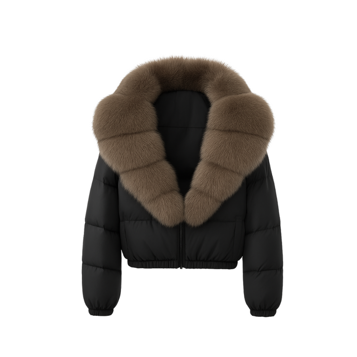 Dalvyn | Fox Fur Down Jacket