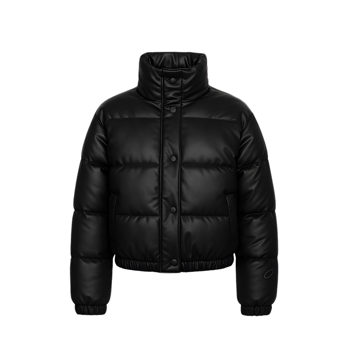 Dalvyn | PU Leather Winter Parka