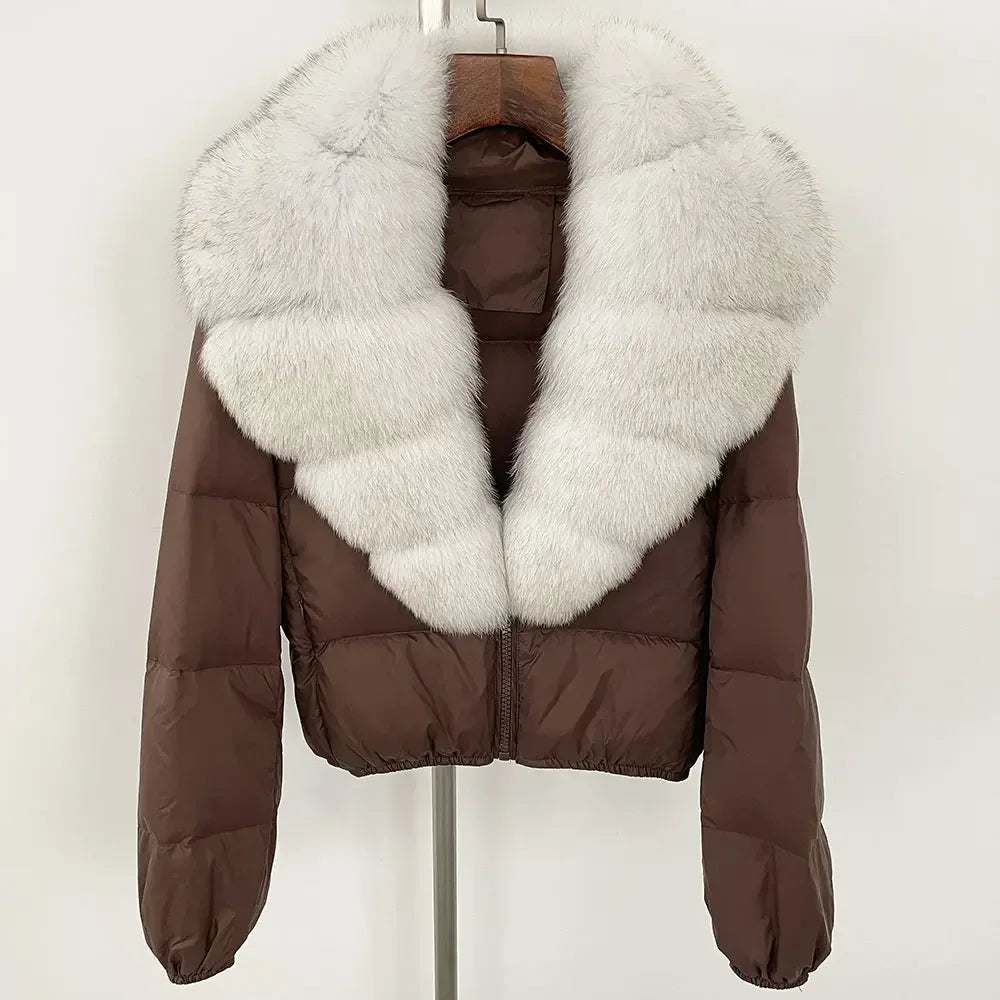 Dalvyn | Fox Fur Down Jacket