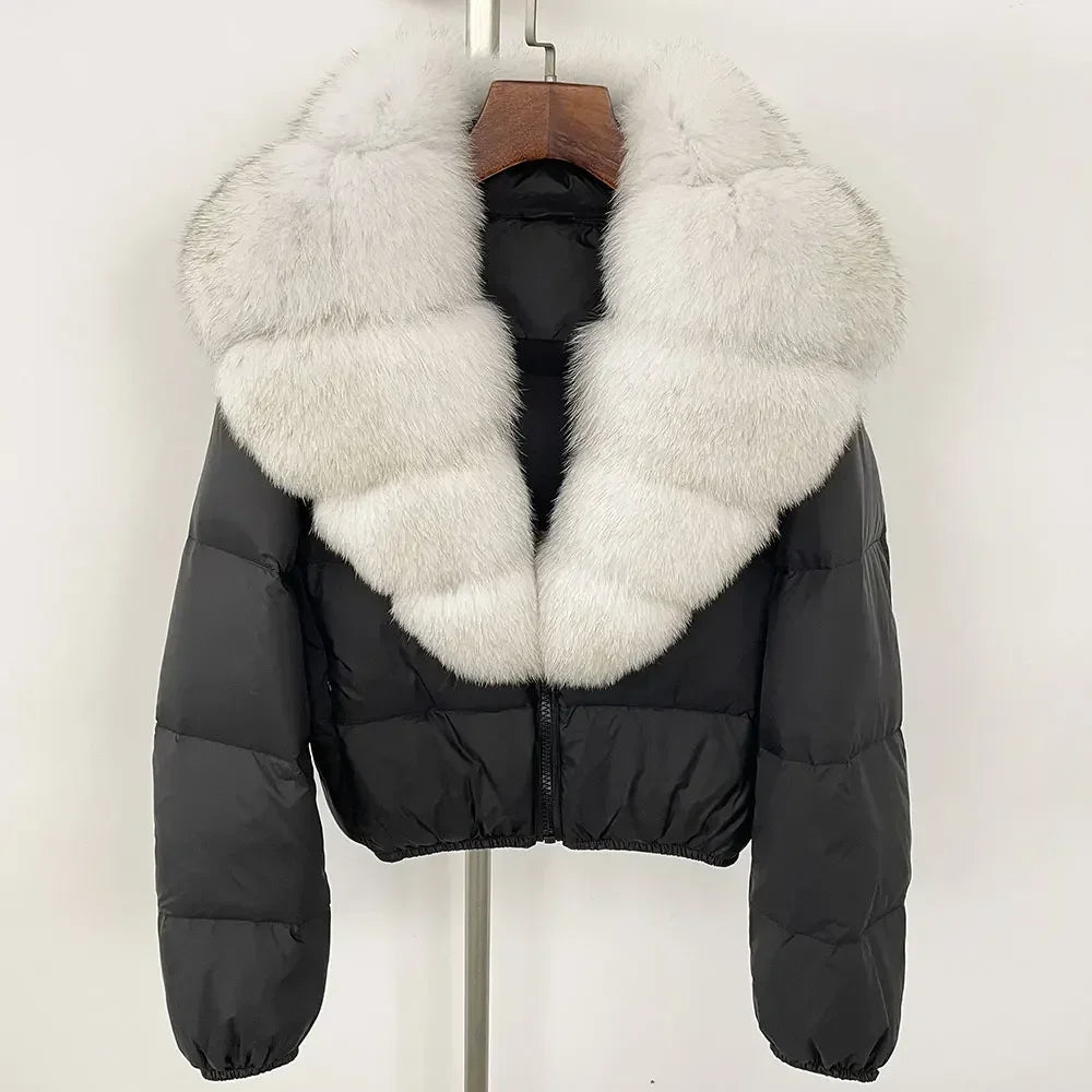 Dalvyn | Fox Fur Down Jacket
