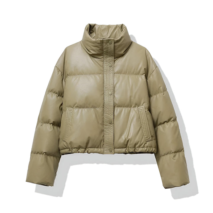 Dalvyn | Mock Neck Padded Coat