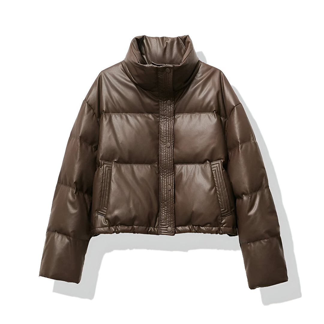 Dalvyn | Mock Neck Padded Coat