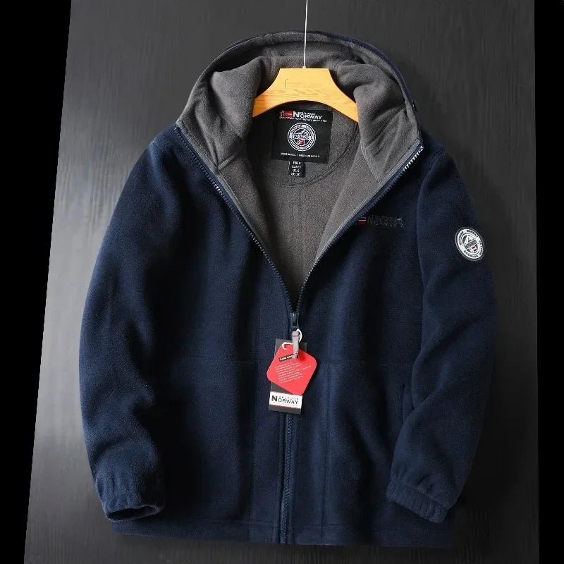 Dalvyn | Embroidered Wool Fleece Jacket
