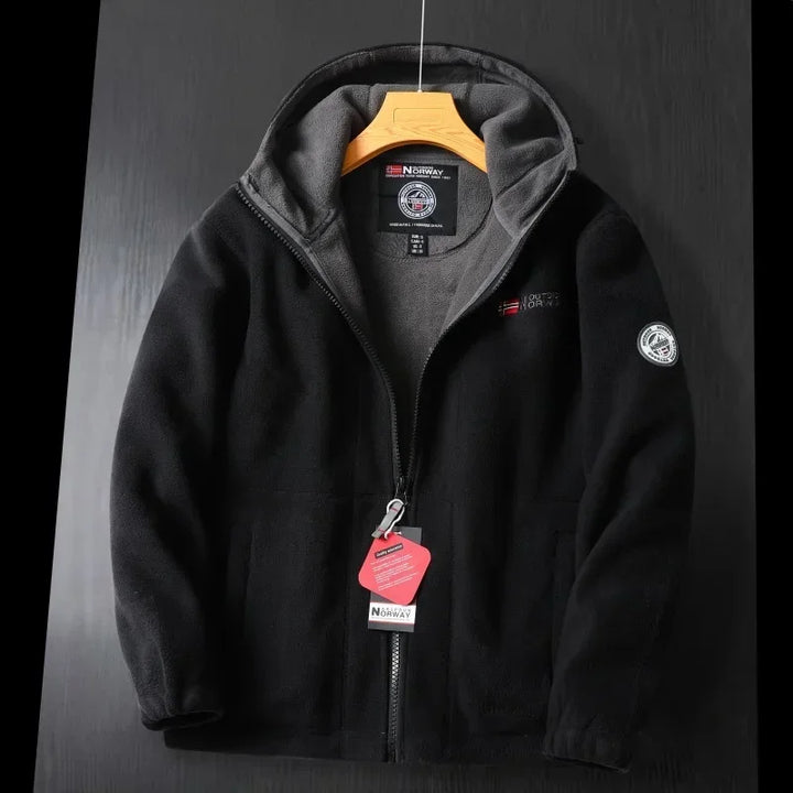Dalvyn | Embroidered Wool Fleece Jacket
