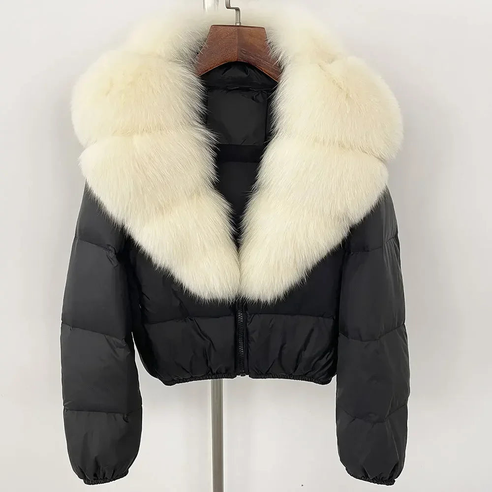 Dalvyn | Fox Fur Down Jacket